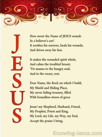 The Name of Jesus
